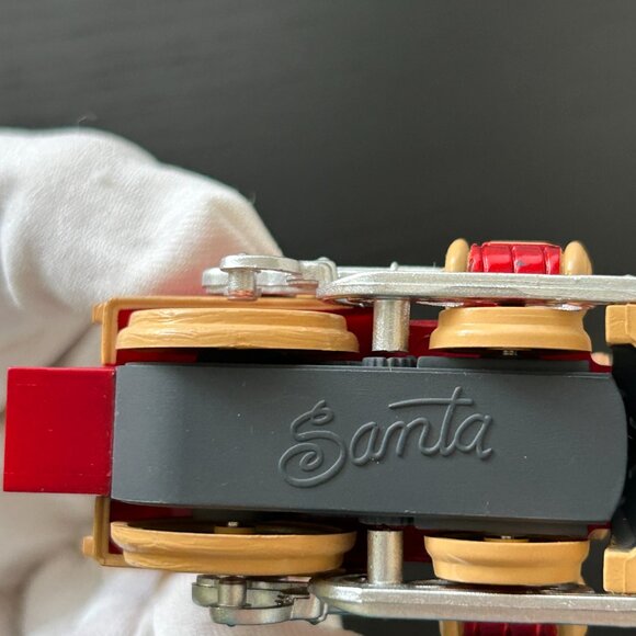 Hallmark Keepsake Christmas Ornament 2013 Santa Certified 1 in Series Toy Train - Picture 13 of 15